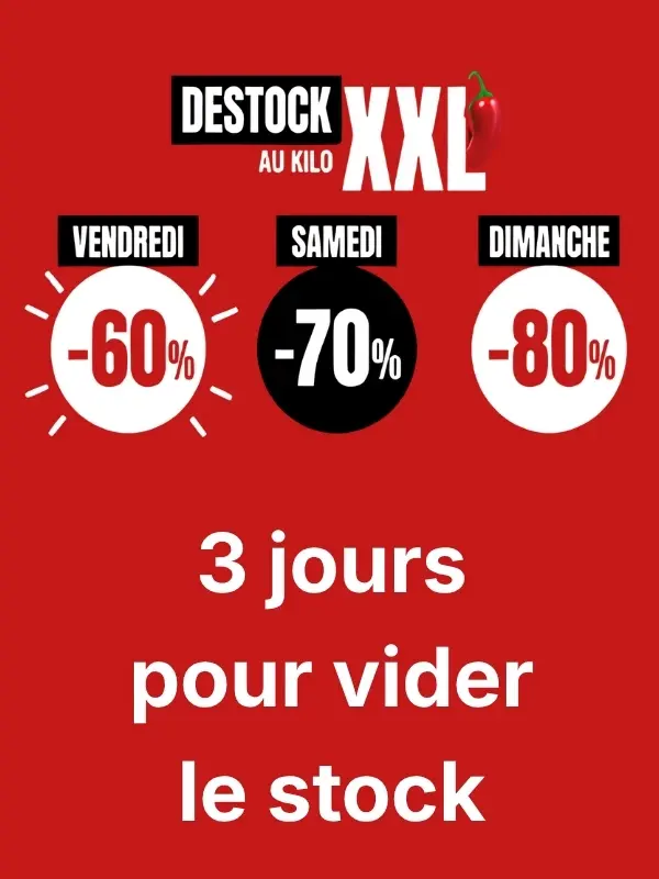 Déstockage vêtements vintage au kilo Kilo-Shop Paris