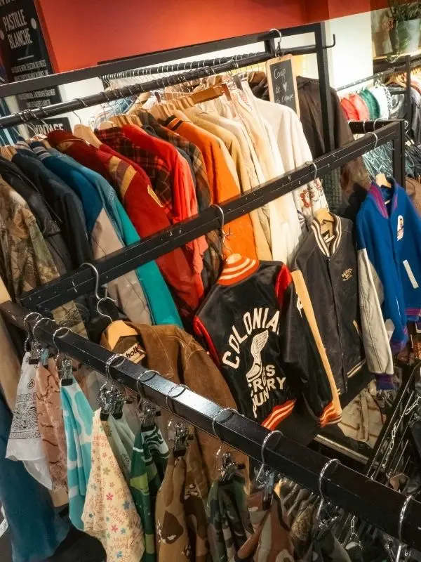 Blouson cuir vintage Kilo-Shop Paris