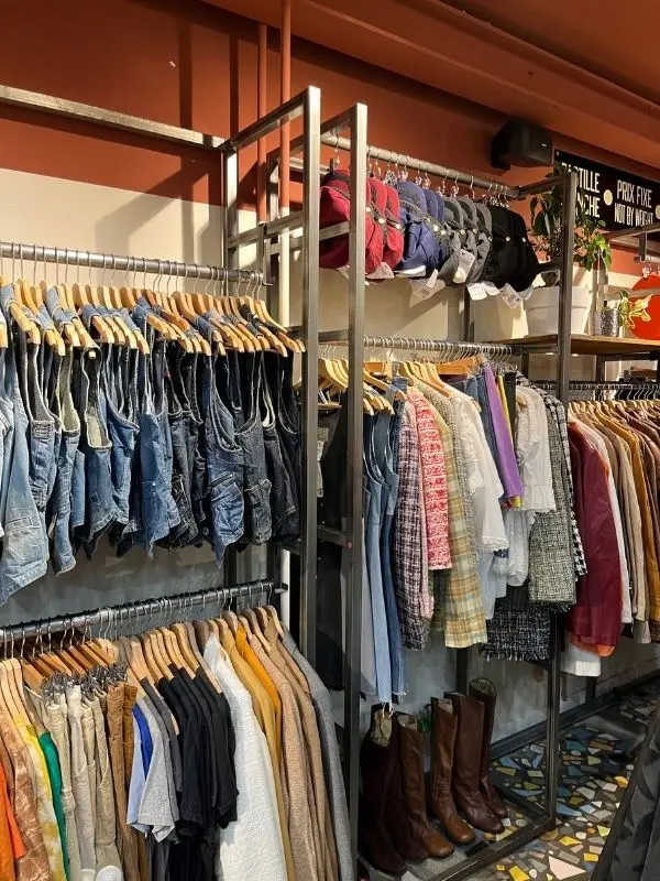 Intérieur boutique Kilo-Shop Paris