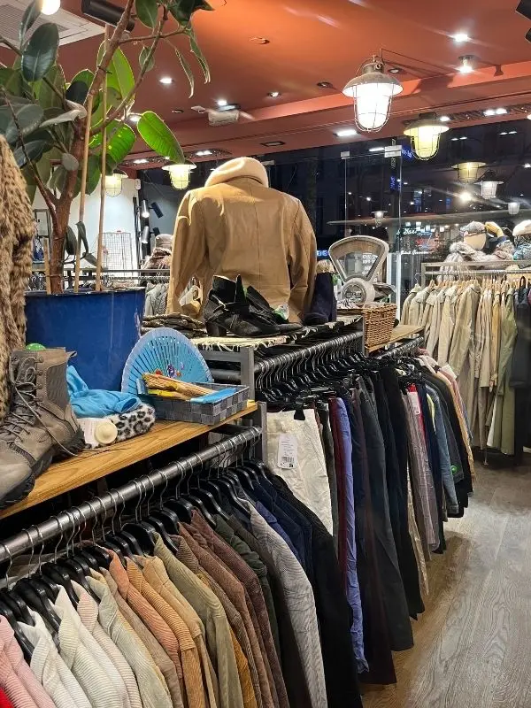 Manteaux vintage déstockage Kilo-Shop
